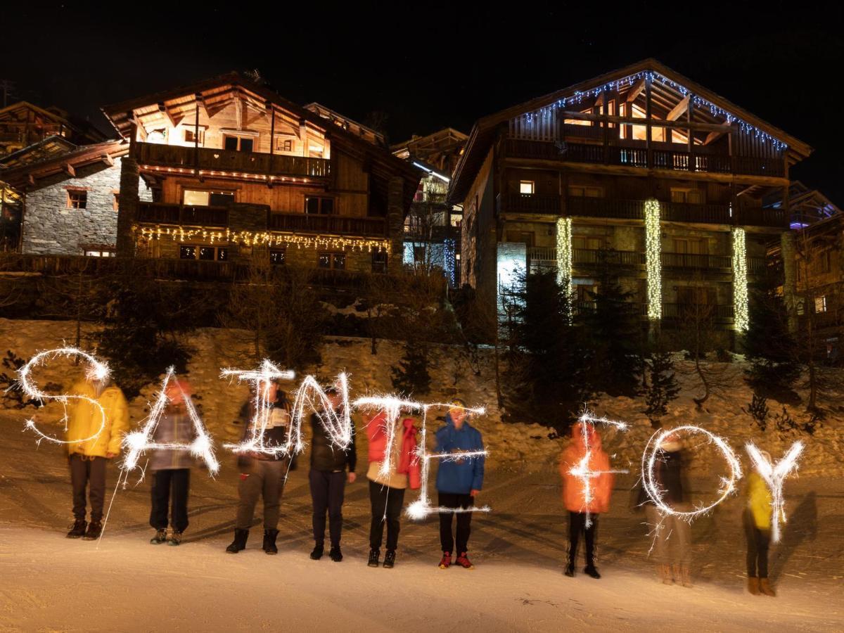 Chalet Rocher Sainte-Foy-Tarentaise Bagian luar foto